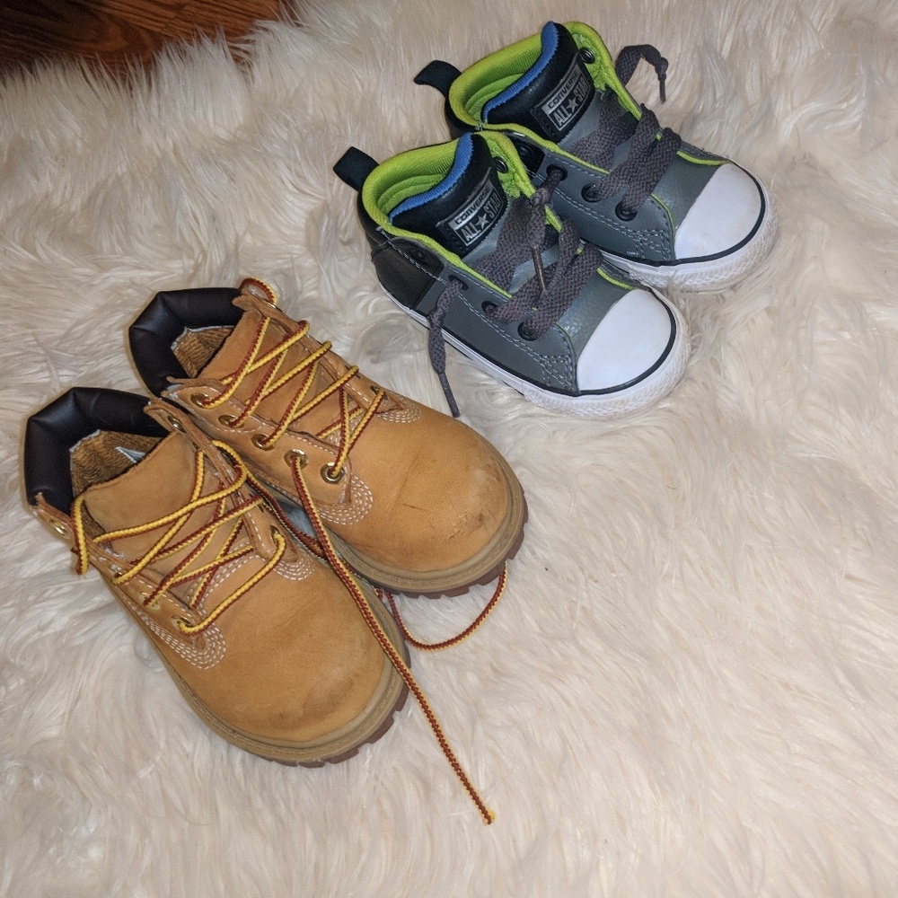 Lot of toddler boys shoes